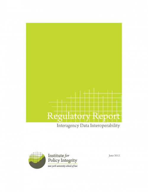 Regulatory Report Cover