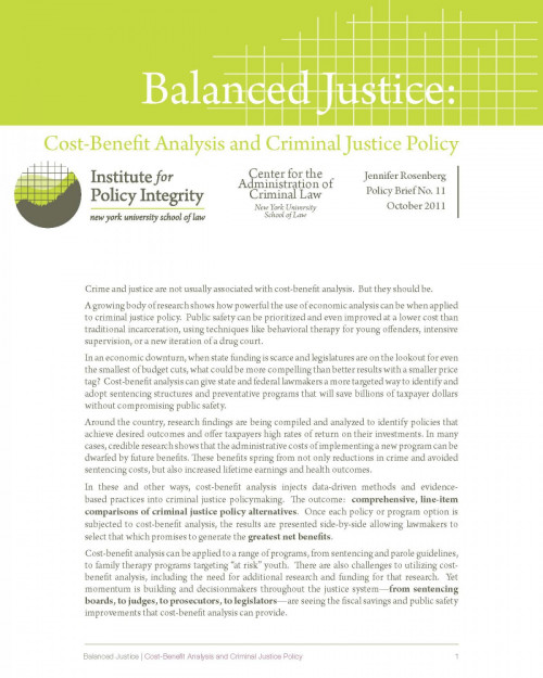 Balanced Justice Cover