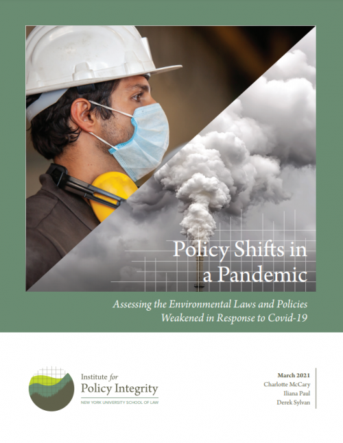 Policy Shifts in a Pandemic Cover