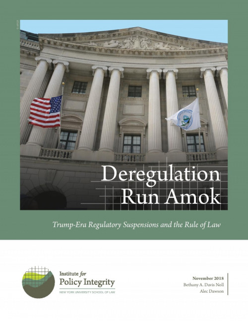 Deregulation Run Amok Cover