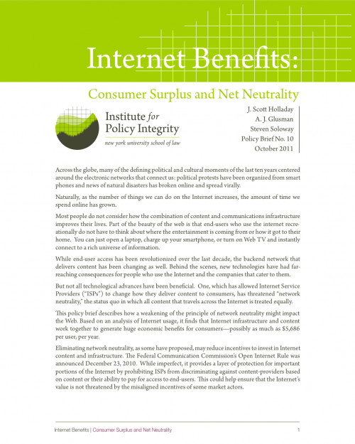 Internet Benefits Cover