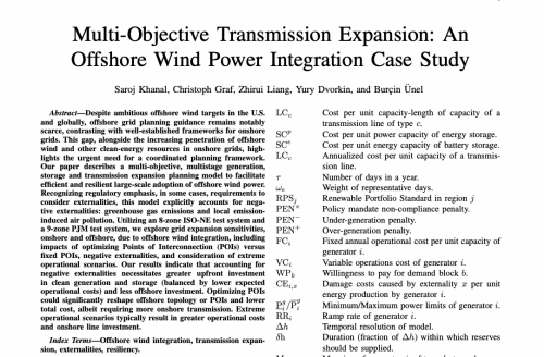 Multi-Objective Transmission Expansion Cover