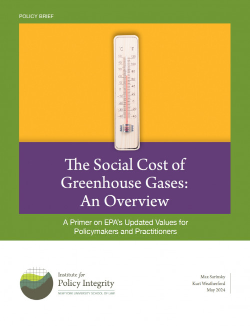 The Social Cost of Greenhouse Gases: An Overview Cover