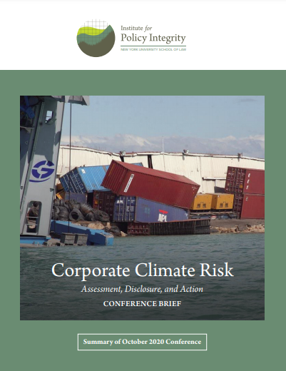 Corporate Climate Risk: Assessment, Disclosure, and Action Cover