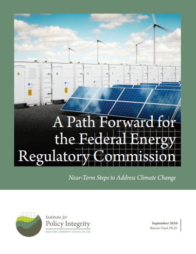 A Path Forward for the Federal Energy Regulatory Commission Cover