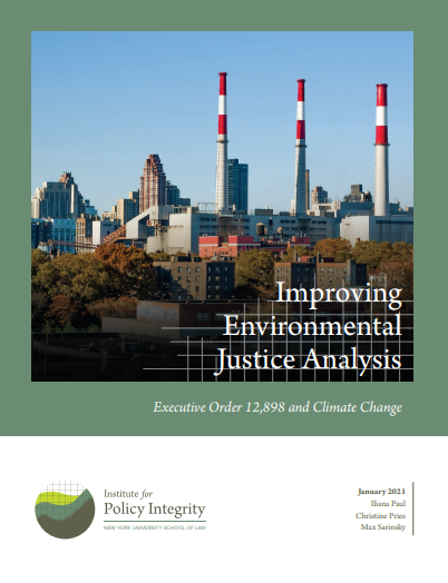 Improving Environmental Justice Analysis Cover