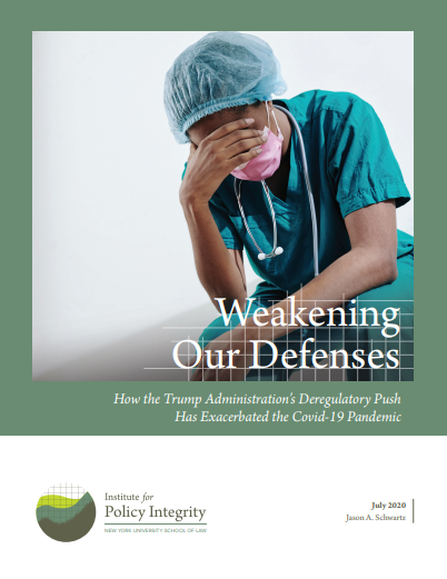 Weakening Our Defenses Cover