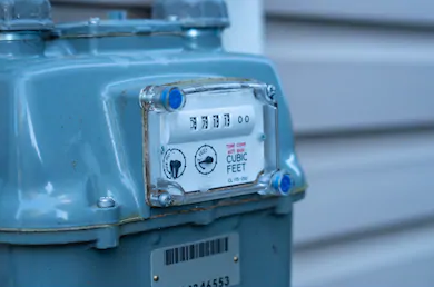Utility gas meter