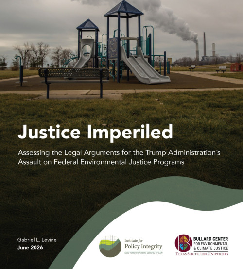 Justice Imperiled Cover