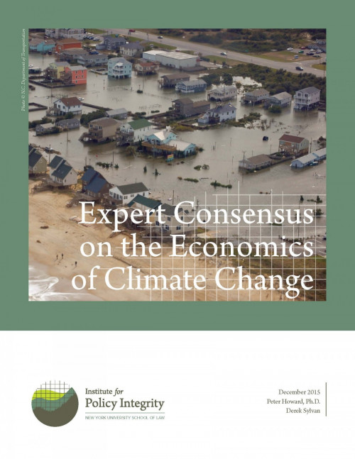 Expert Consensus on the Economics of Climate Change Cover