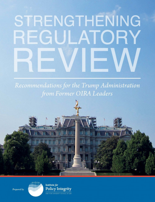 Strengthening Regulatory Review Cover