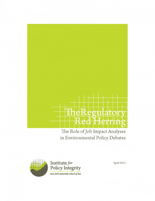 Regulatory Red Herring Cover
