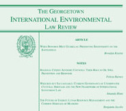 Legal Pathways to Reducing Greenhouse Gas Emissions Under Section 115 of the Clean Air Act Cover