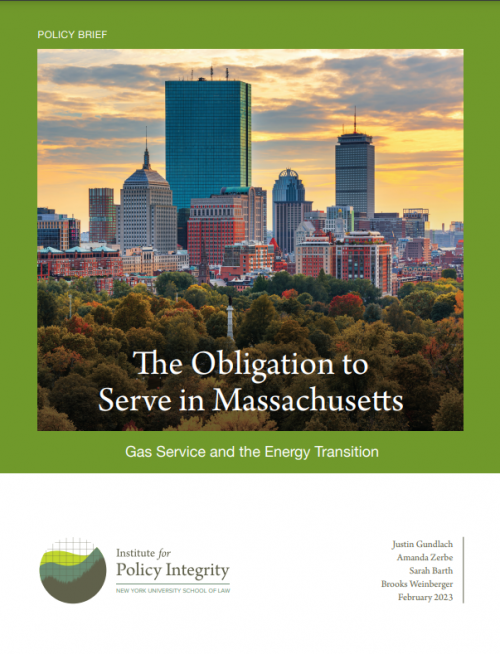 The Obligation to Serve in Massachusetts Cover