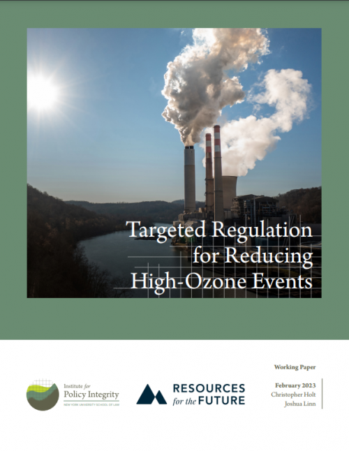 Targeted Regulation for Reducing High-Ozone Events Cover